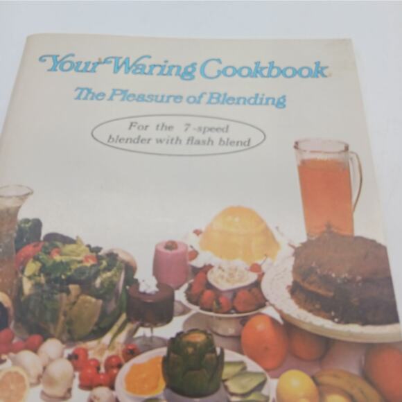 Your Waring Cookbook The Pleasure of Blending 7 Speed Blender Booklet 1969 Vtg - Picture 8 of 8